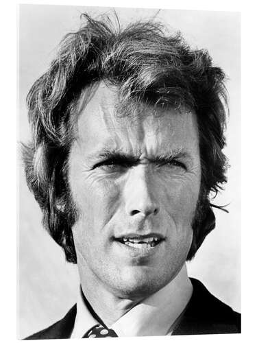 Quadro em acrílico Clint Eastwood in "Play Misty For Me", 1971