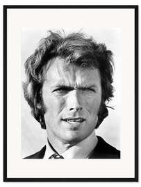 Gerahmter Kunstdruck Clint Eastwood in "Sadistico", 1971