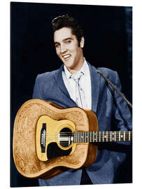 Cuadro de aluminio Elvis Presley on the Ed Sullivan Show, 1956