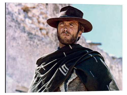 Aluminium print Clint Eastwood in "A Fistful of Dollars", 1964 III