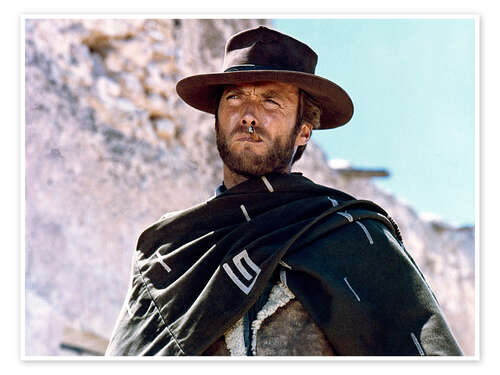 Plakat Clint Eastwood in "A Fistful of Dollars", 1964 III