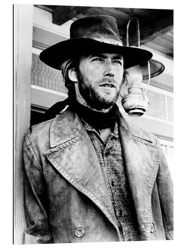 Galleritryck Clint Eastwood in "High Plains Drifter", 1973