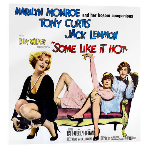 Obraz na szkle akrylowym Some Like it Hot, 1959