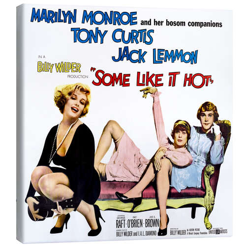 Canvastavla Some Like it Hot, 1959