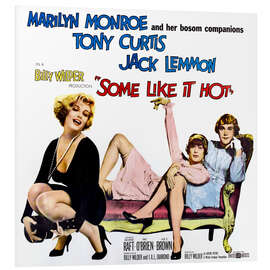 Foam board print Some Like it Hot, 1959