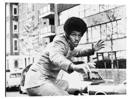 Magnettafel Jim Kelly in "Drei eiskalte Profis", 1974