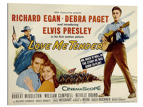 Gallery print Elvis Presley - Love Me Tender