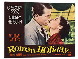 Gallery print Gregory Peck, Audrey Hepburn - Roman Holliday