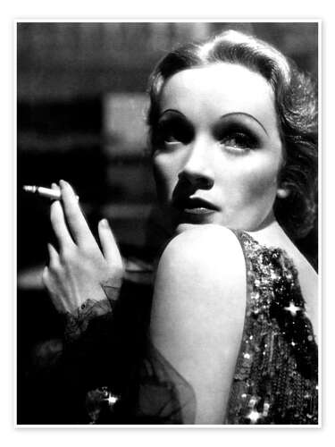 Poster Marlene Dietrich, 1936