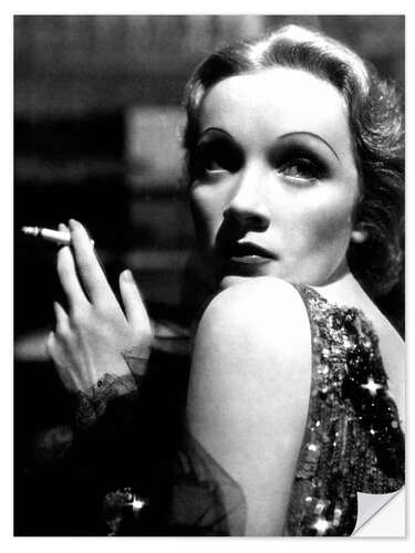 Sisustustarra Marlene Dietrich, 1936