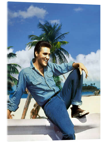 Quadro em acrílico Elvis Presley in "Follow That Dream", 1962