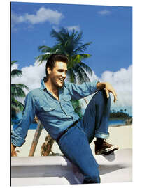 Print på aluminium Elvis Presley in "Follow That Dream", 1962