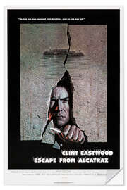 Sticker mural Clint Eastwood - Escape from Alcatraz, 1979