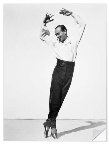 Sticker mural Fred Astaire, 1930s