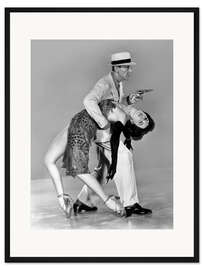 Gerahmter Kunstdruck Cyd Charisse, Fred Astaire, 1953