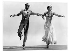 Print på aluminium Fred Astaire, Eleanor Powell, 1940