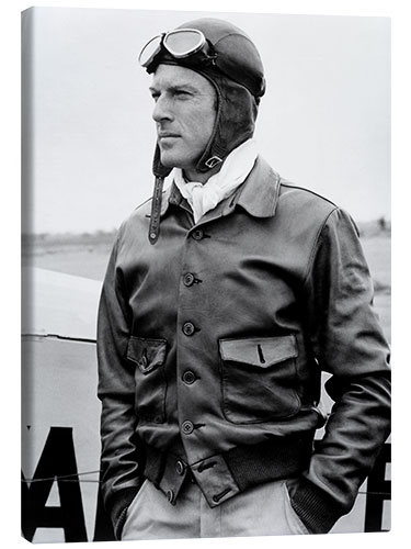 Canvas print Robert Redford in "The Great Waldo Pepper", 1975