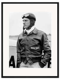 Gerahmter Kunstdruck Robert Redford in "Tollkühne Flieger", 1975