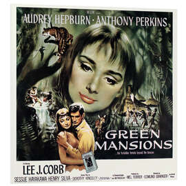 PVC print Audrey Hepburn - Green Mansions, 1959