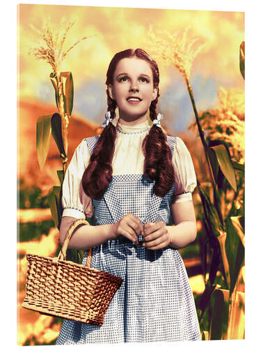 Acrylglasbild Judy Garland in "Der Zauberer von Oz", 1939