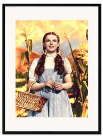 Gerahmter Kunstdruck Judy Garland in "Der Zauberer von Oz", 1939
