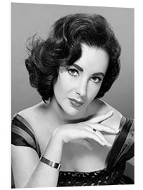 Cuadro de PVC Elizabeth Taylor, 1950s