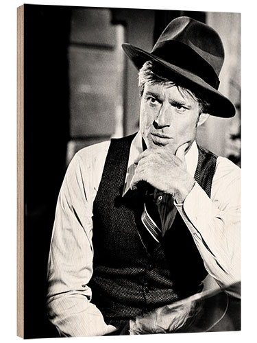 Quadro de madeira Robert Redford in "The Sting", 1973