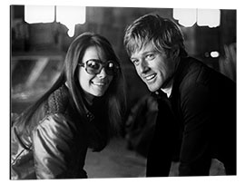 Aluminium print Natalie Wood, Robert Redford in "Downhill Racer"