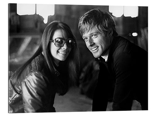 Galleritryk Natalie Wood, Robert Redford in "Downhill Racer"