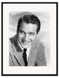 Gerahmter Kunstdruck Paul Newman in "Ein Leben im Rausch", 1957