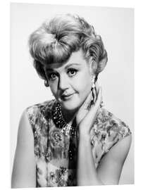 Foam board print Angela Lansbury in "Blue Hawaii", 1961