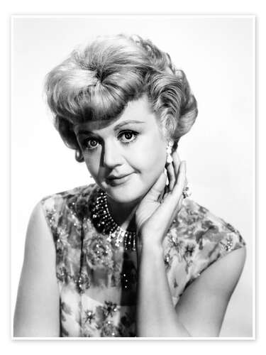 Poster Angela Lansbury in "Blaues Hawaii", 1961