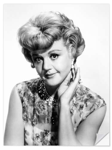 Sticker mural Angela Lansbury in "Blue Hawaii", 1961