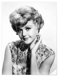 Självhäftande poster Angela Lansbury in "Blue Hawaii", 1961