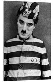Alubild Charlie Chaplin in "Der Abenteurer", 1917