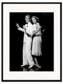 Gerahmter Kunstdruck Fred Astaire, Eleanor Powell in "Broadway Melodie 1940" I