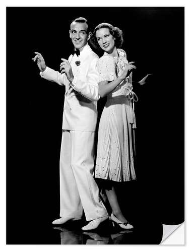 Wall sticker Fred Astaire, Eleanor Powell in "Broadway Melody of 1940" I