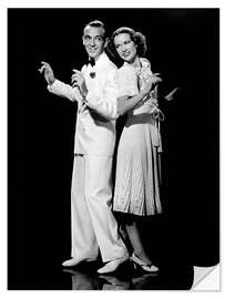 Vinilo para la pared Fred Astaire, Eleanor Powell in "Broadway Melody of 1940" I