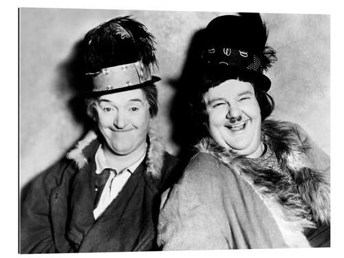 Gallery print Stan Laurel, Oliver Hardy in "The Bohemian Girl", 1936