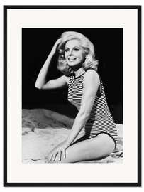 Gerahmter Kunstdruck Virna Lisi in "Finger weg von meiner Frau", 1966