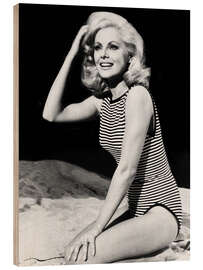 Holzbild Virna Lisi in &quot;Finger weg von meiner Frau&quot;, 1966