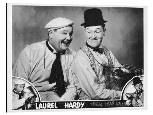 Cuadro de aluminio Laurel & Hardy - Them Thar Hills, 1934