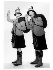 Acrylic print Laurel &amp; Hardy in &quot;Bonnie Scotland&quot;, 1935 I