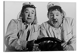 Cuadro de aluminio Laurel &amp; Hardy in "The Flying Deuces", 1939