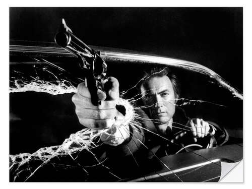 Wandsticker Clint Eastwood - Der Unerbittliche, 1976 II