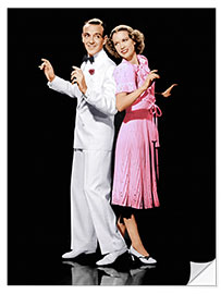 Wall sticker Fred Astaire, Eleanor Powell in "Broadway Melody of 1940" II