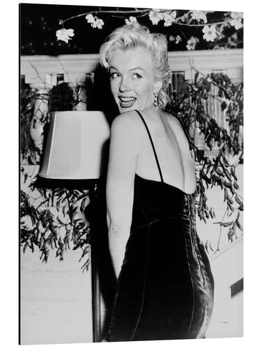 Aluminium print Marilyn Monroe, 1954