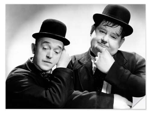 Wall sticker Laurel & Hardy III