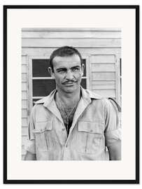 Gerahmter Kunstdruck Sean Connery in "Ein Haufen toller Hunde", 1965