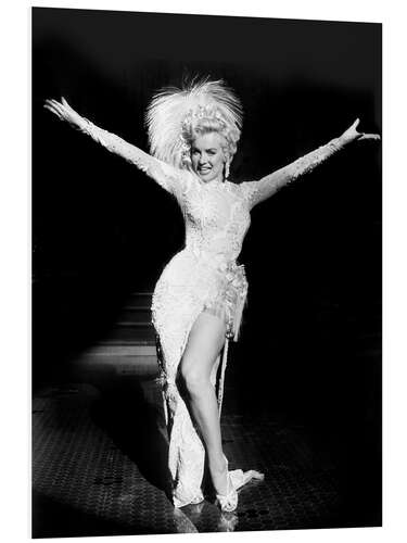 PVC print Marilyn Monroe in "There's No Business Like Show Business"